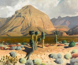 James Swinnerton - Winter Comes to the Desert