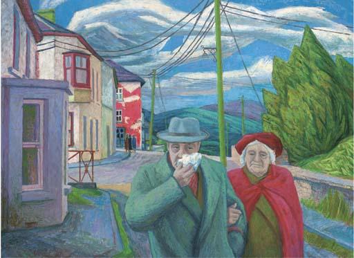 James Tarr - Self-Portrait With Wife