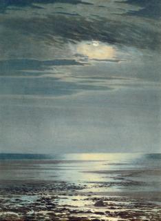 James Thomas Watts - Moonlight On The Coast