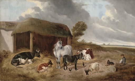 James Thomas Wheeler - In The Farmyard