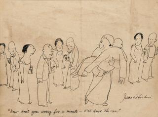 James Thurber - Now don\'t you worry for a minute ... I\'ll drive the car.