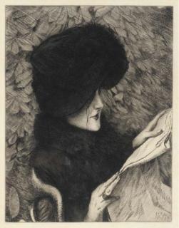 James Tissot - Le Journal (W. 73)