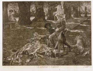 James Tissot - Le petit Nemrod (W.83)