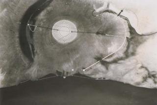 James Turrell - Early Sight Place and Section with Survey Net