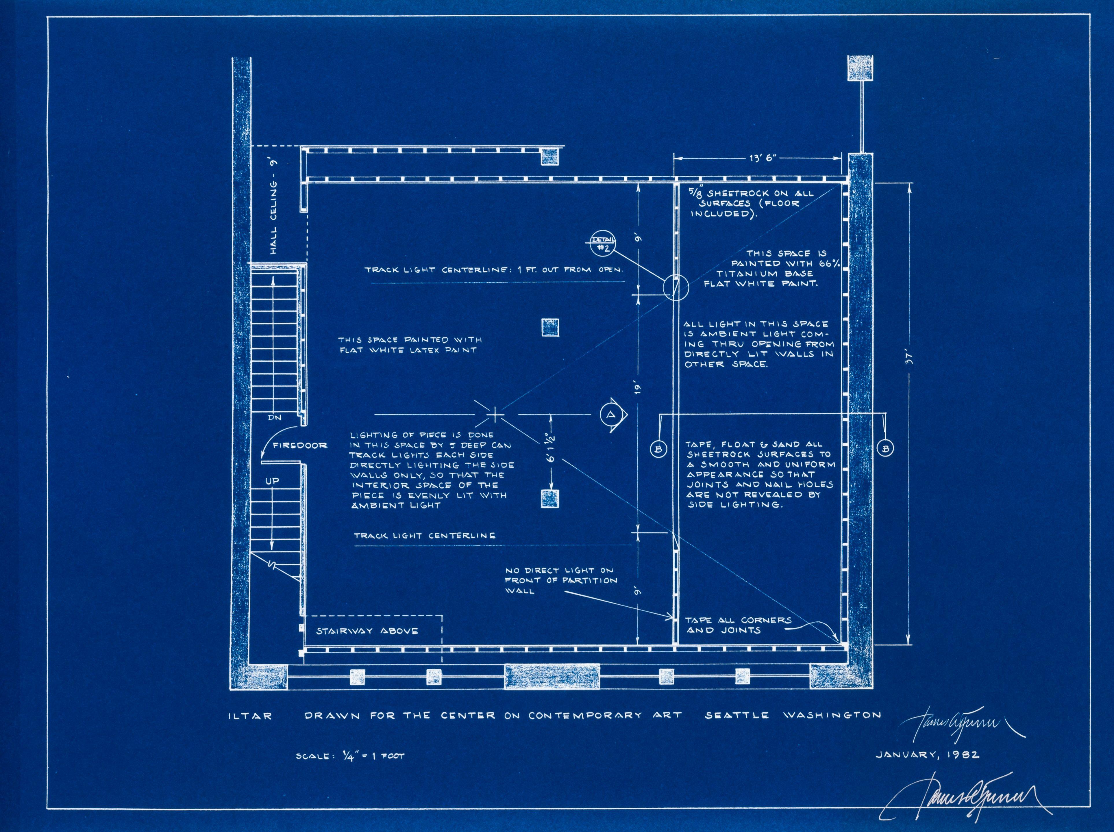 James Turrell - Four Lights Installations, Collector\'s Deluxe Edition, 1982