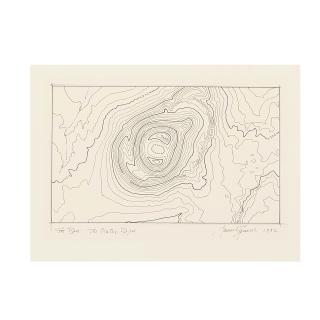 James Turrell - The Crater, Before, 1982