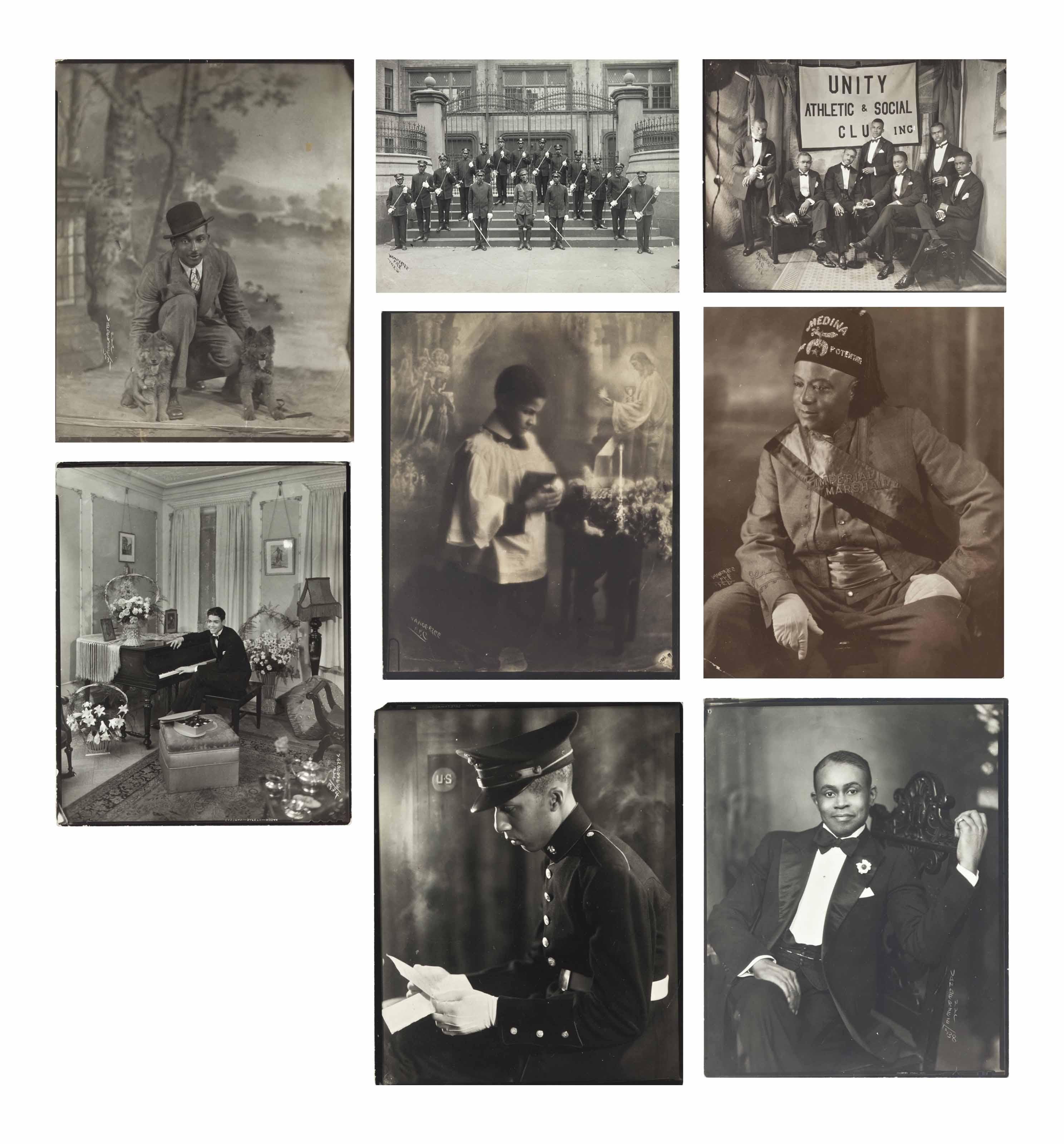 James Van Der Zee - Eight Portraits, 1920S-1930S