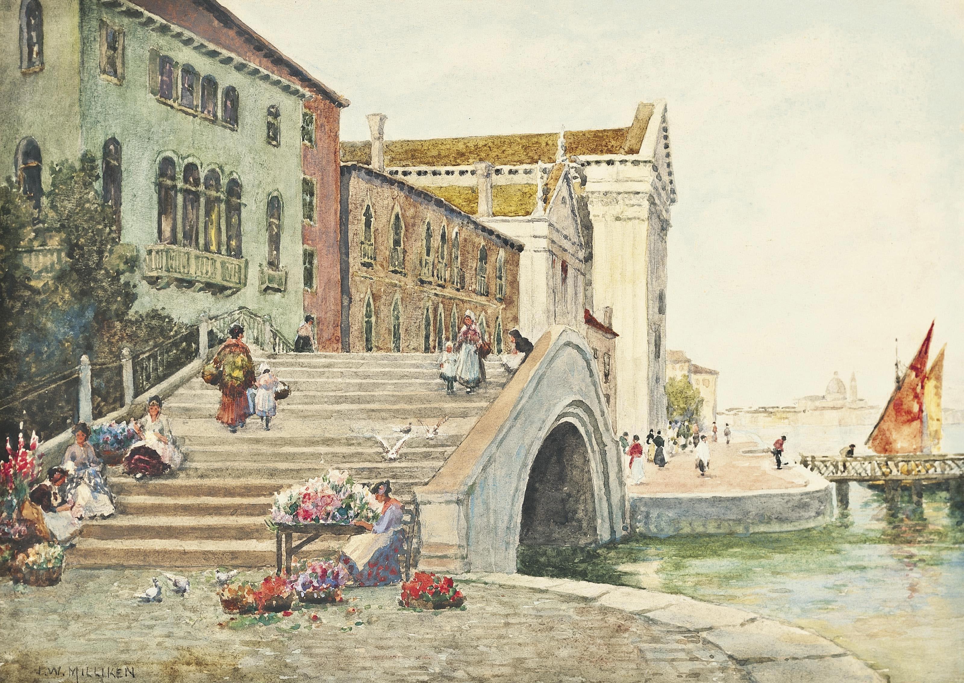 James W. Milliken - The Giudecca with the Gesuati, Venice