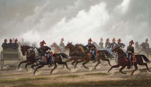 James Walker - General Winfield Scott\'s Artillery Troops