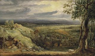 James Ward, R.A. - A view in Somersetshire from Fitzhead, the Seat of Lord Somerville