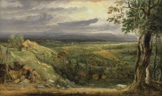 James Ward R.A. - A view of Somersetshire from Fitzhead, the Seat of Lord Somerville