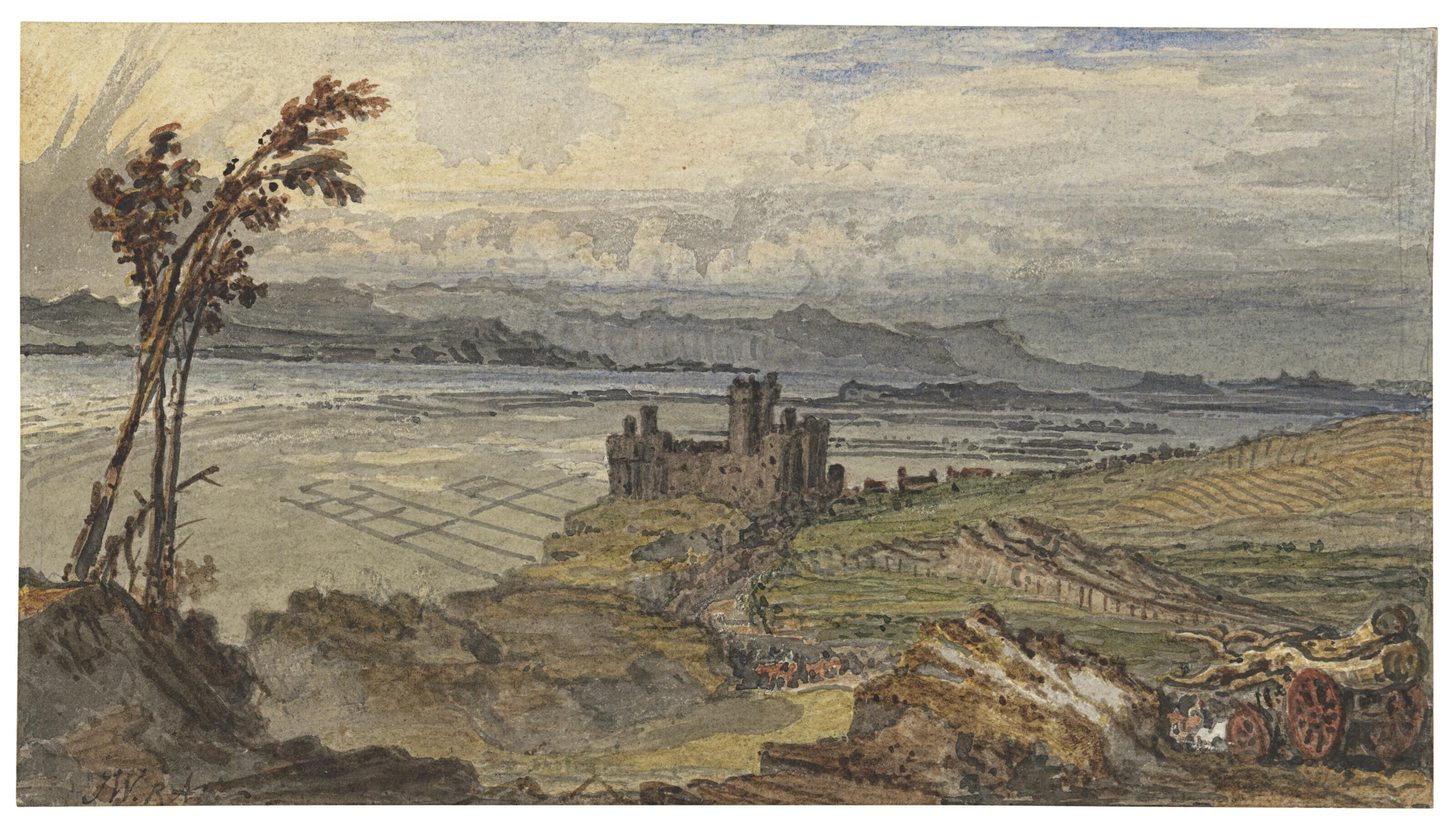 James Ward, R.A. - Harlech Castle, Wales