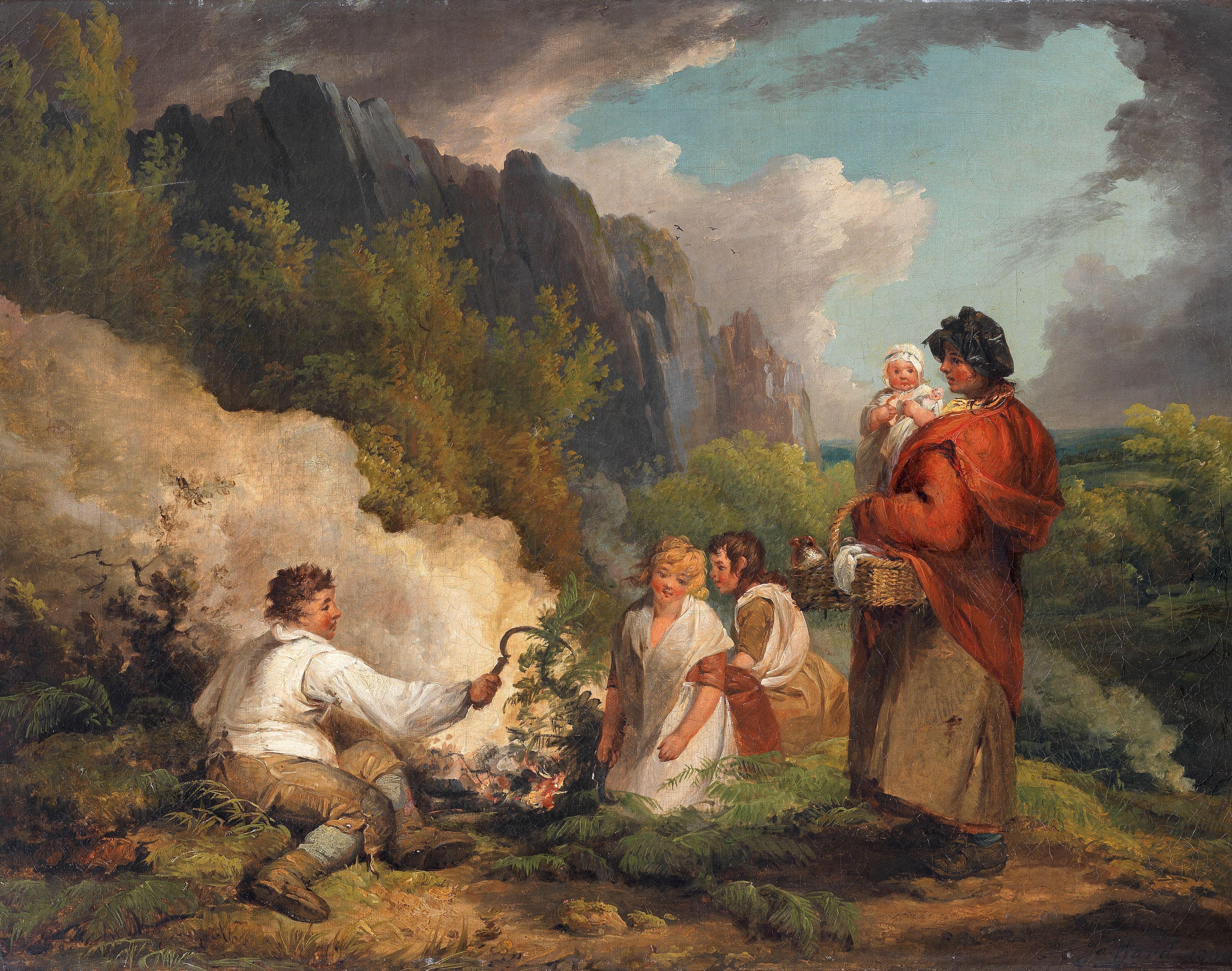 James Ward R.A. - The Fern Burners