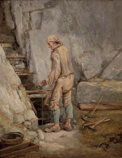 James Ward, R.A. - The miner