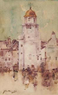 James Watterson Herald - Market place, Arbroath