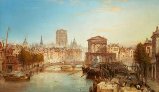 James Webb - A view of Rotterdam harbor, Holland