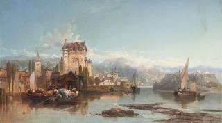 James Webb - A view on the Rhine
