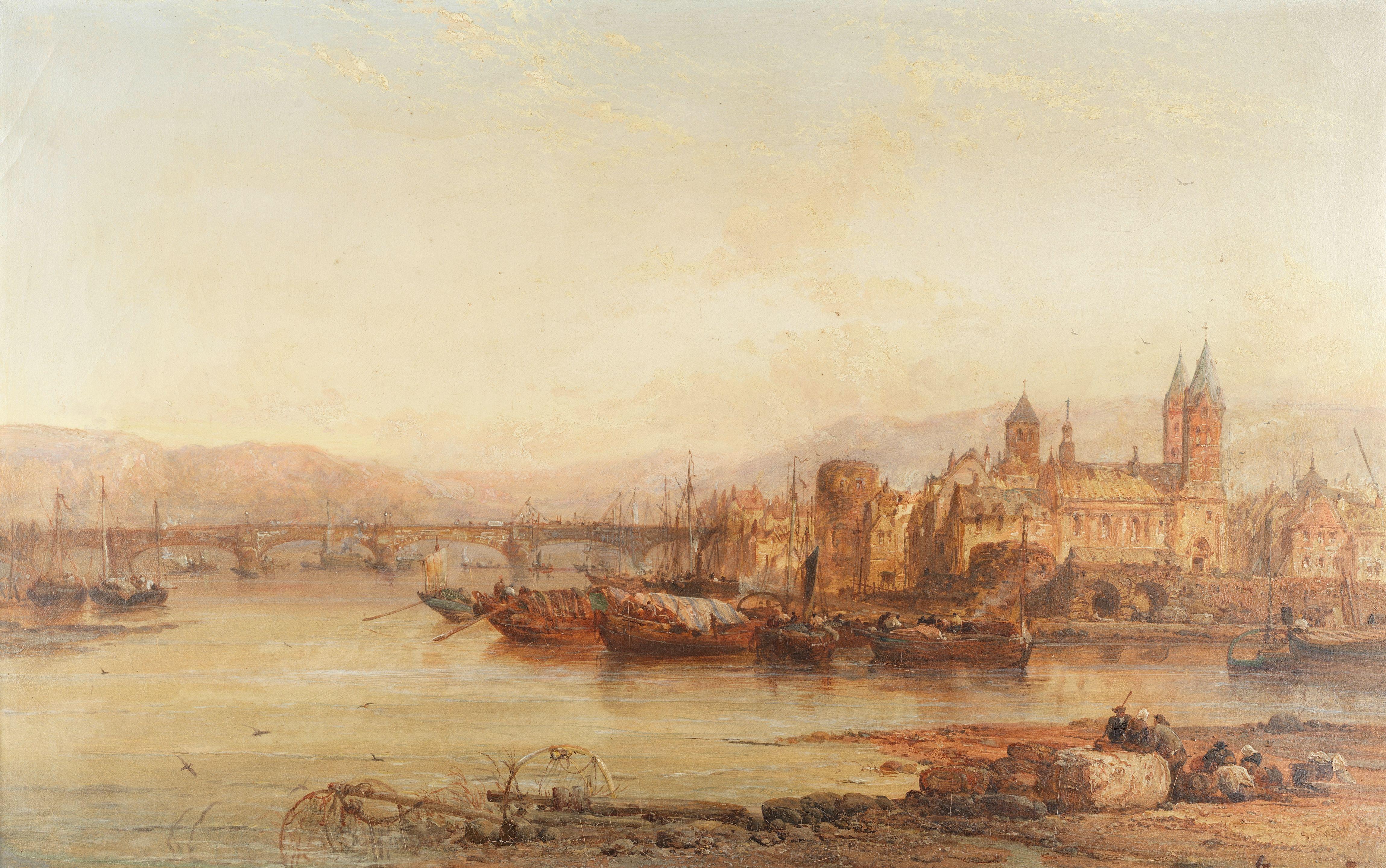 James Webb - Koblenz at the junction of the Rhine and the Moselle