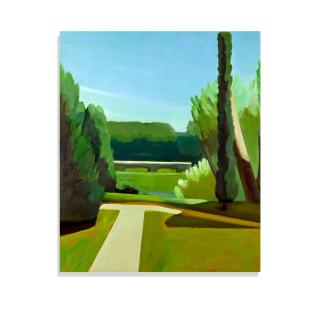 James Weeks - Concord River Spring Morning - Cypresses, 1973