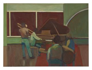 James Weeks - Untitled (Green Jazz Room) (#35)