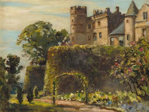 James Whitelaw Hamilton, R.S.A., R.S.W. - Ardencaple Castle