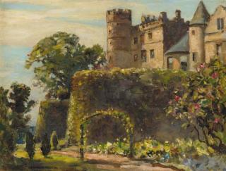 James Whitelaw Hamilton, R.S.A., R.S.W. - Ardencaple Castle