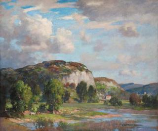 James Whitelaw Hamilton, R.S.A., R.S.W. - Wharfdale