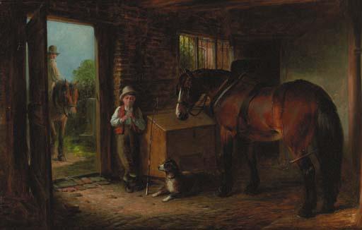 James William Cole - In the stable