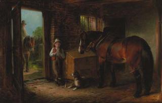 James William Cole - In the stable