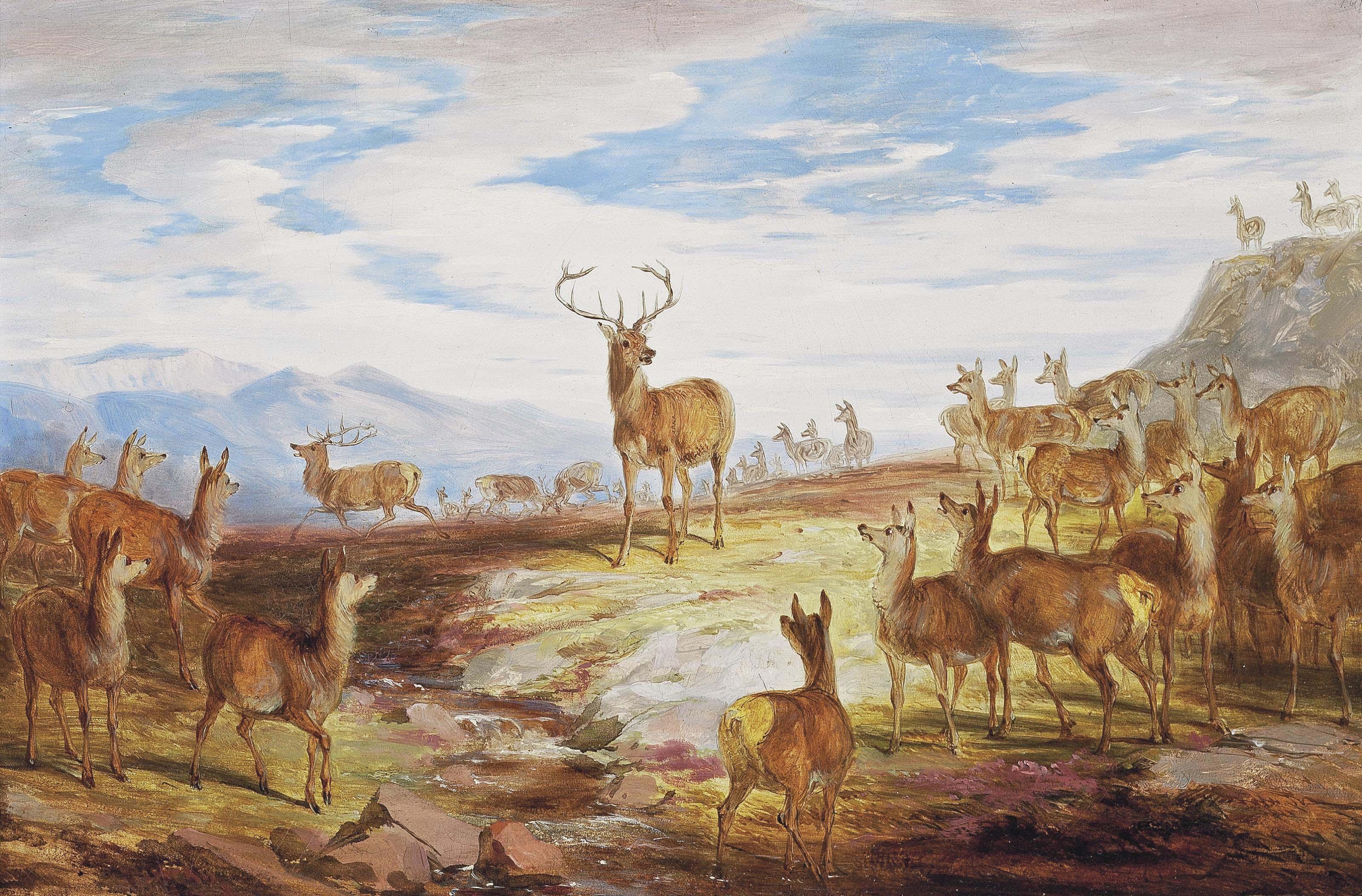 James William Giles, R.S.A. - The Monarch