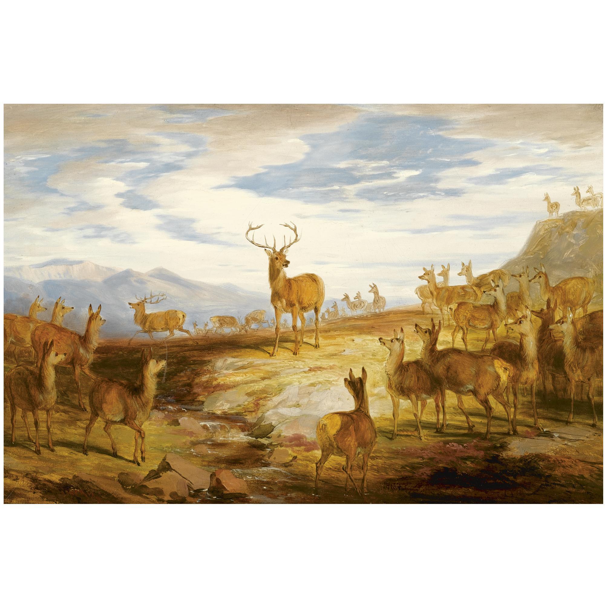 James William Giles - The Triumphant Stag