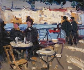 James Wilson Morrice - A Café Scene