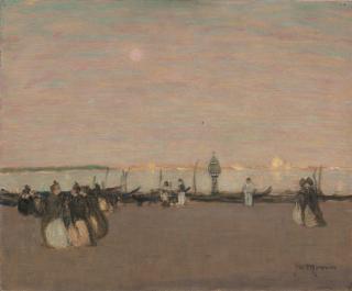 James Wilson Morrice - Evening Stroll, Venice