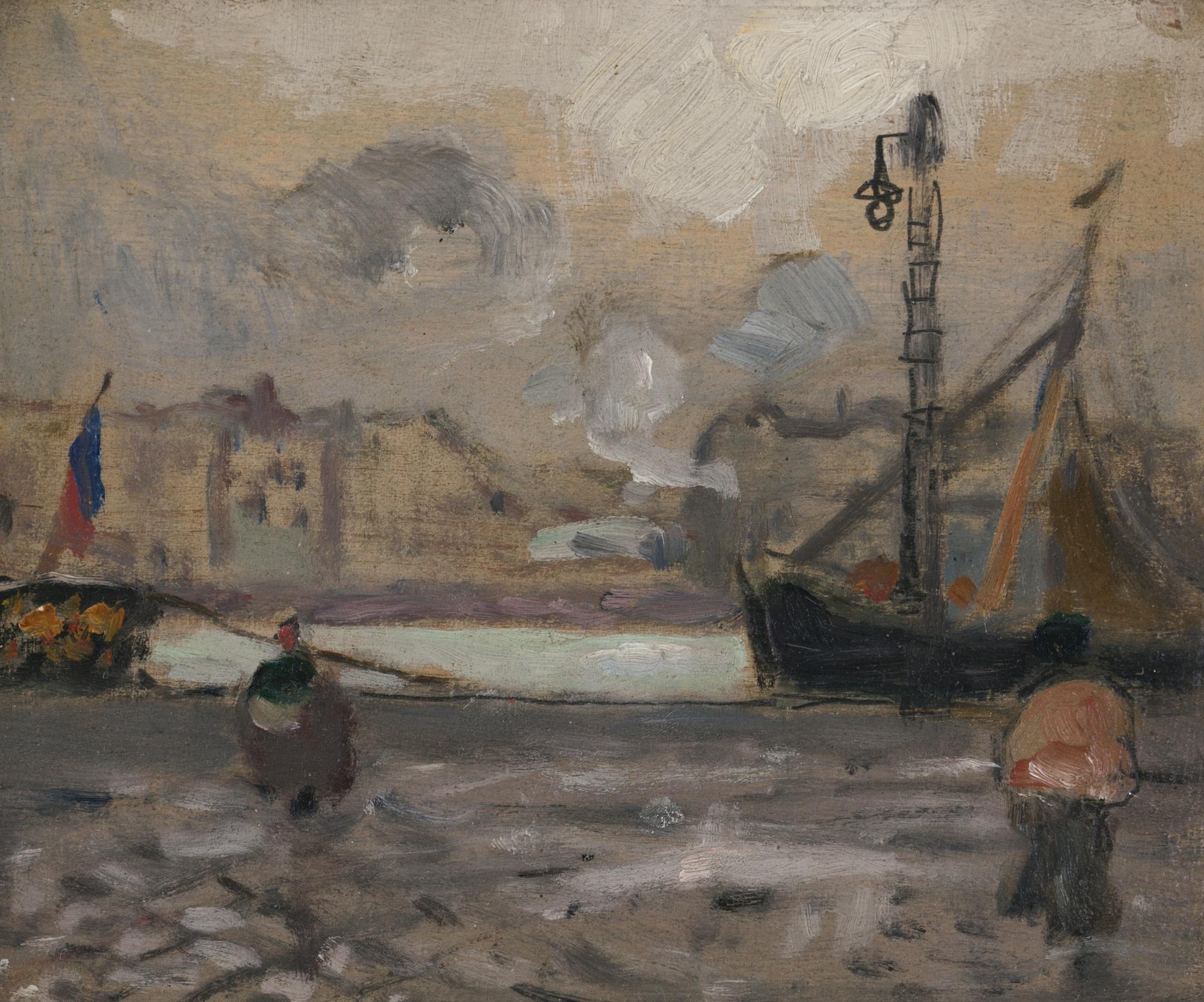 James Wilson Morrice - Port Scene, France