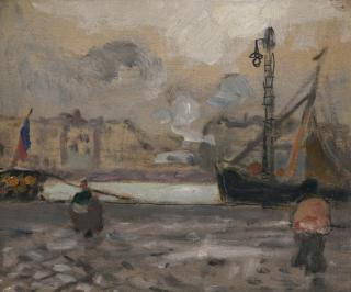 James Wilson Morrice - Port Scene, France