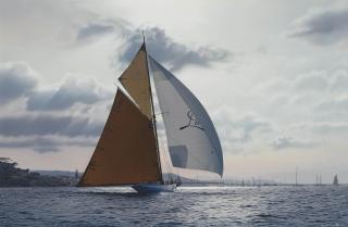 Jamie Medlin - Les Voiles de St. Tropez, 2007: Lulworth drifting into St. Tropez