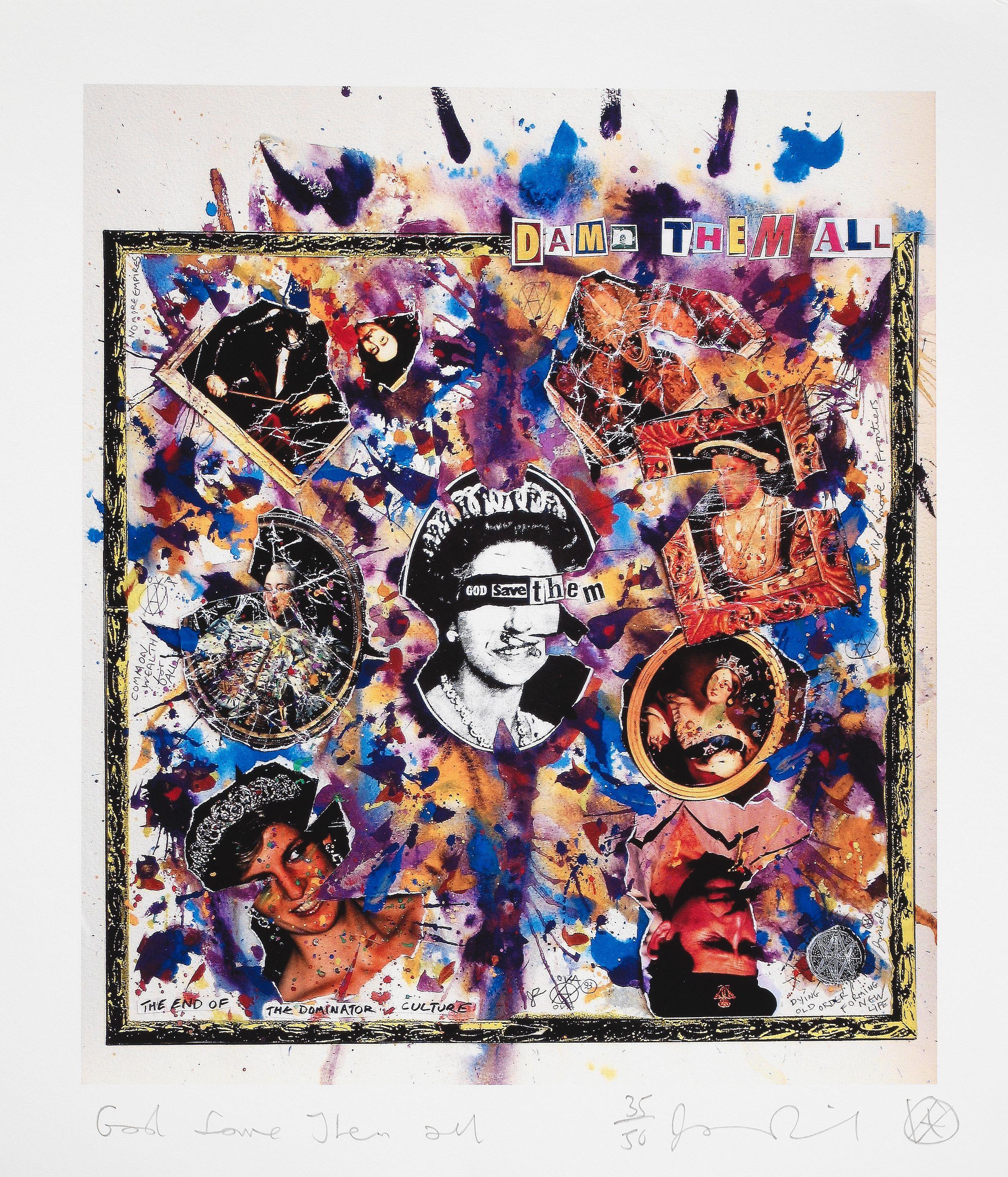 Jamie Reid - Damn Them All, 2005