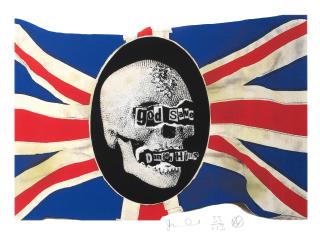Jamie Reid - God Save Damien Hirst, circa 2008