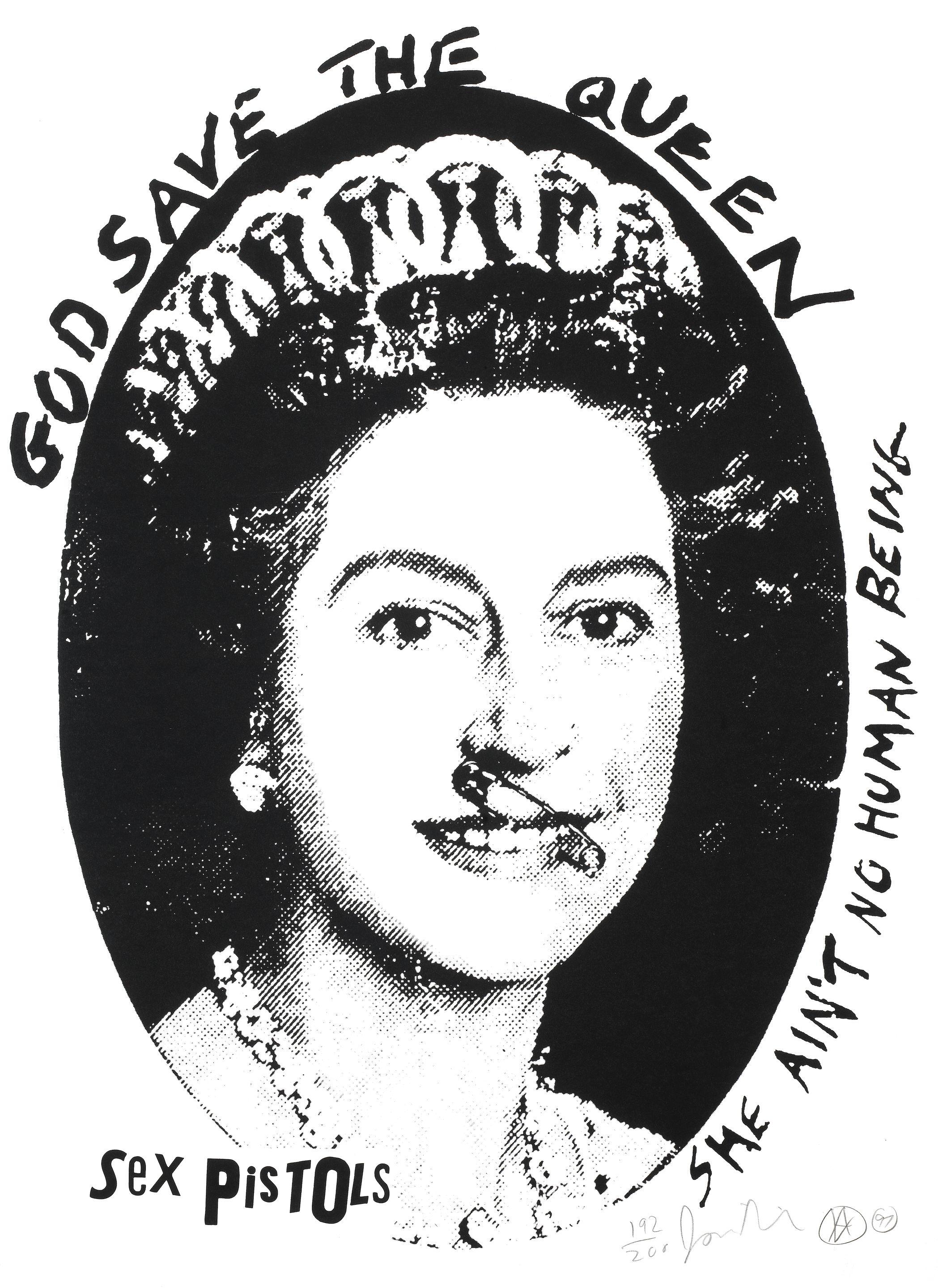 Jamie Reid - God Save The Queen, 1997