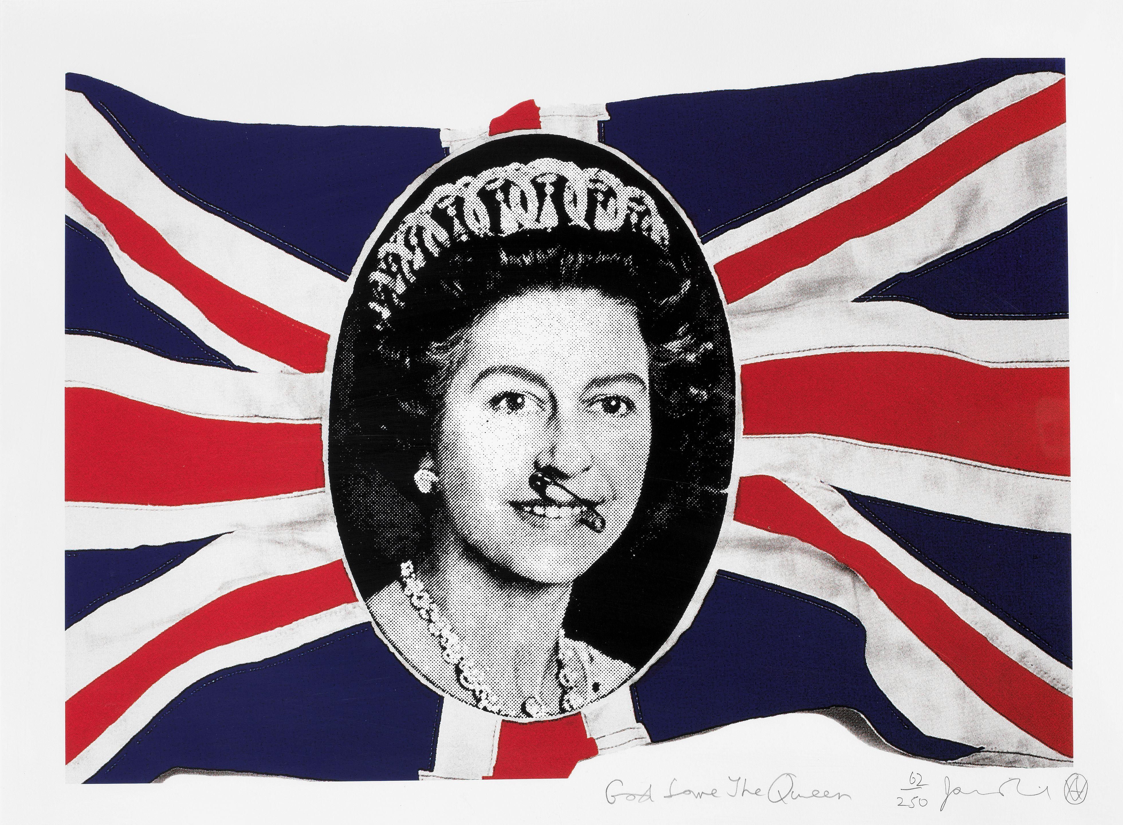 Jamie Reid - God Save The Queen, 2005