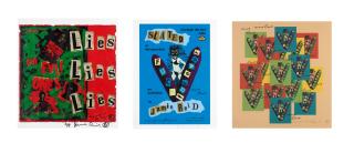 Jamie Reid - Three Signed Exhibition Screenprints, circa 2004 3
