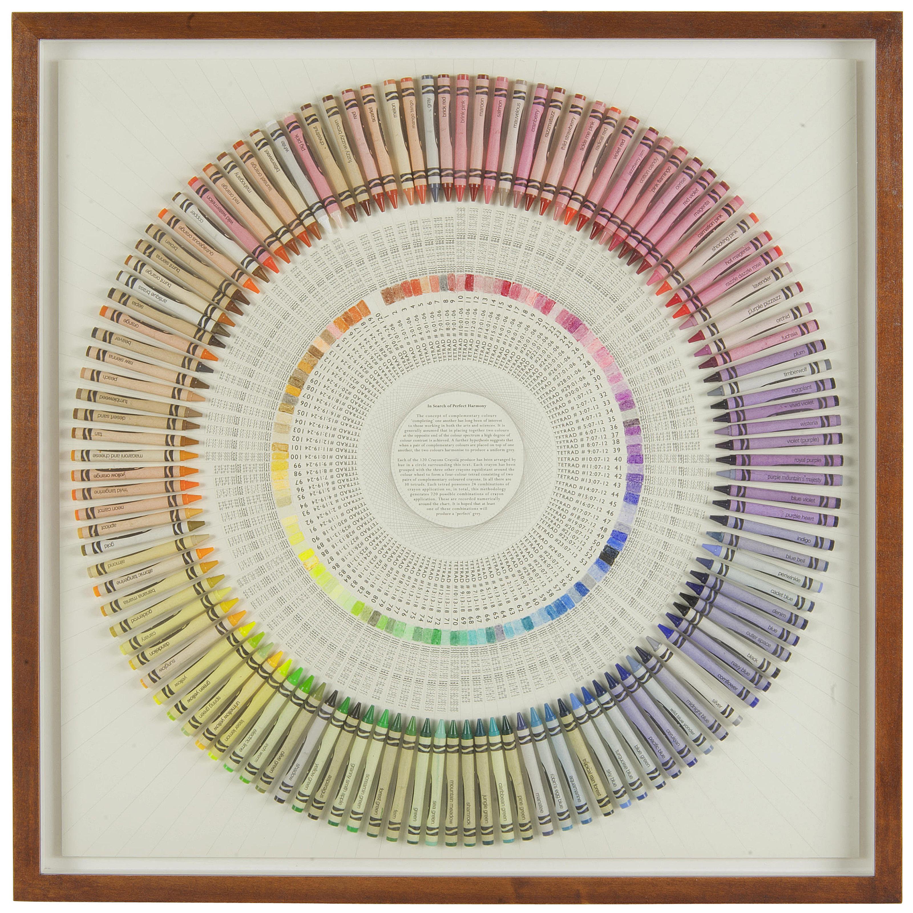 Jamie Shovlin - Colour Wheel Chart