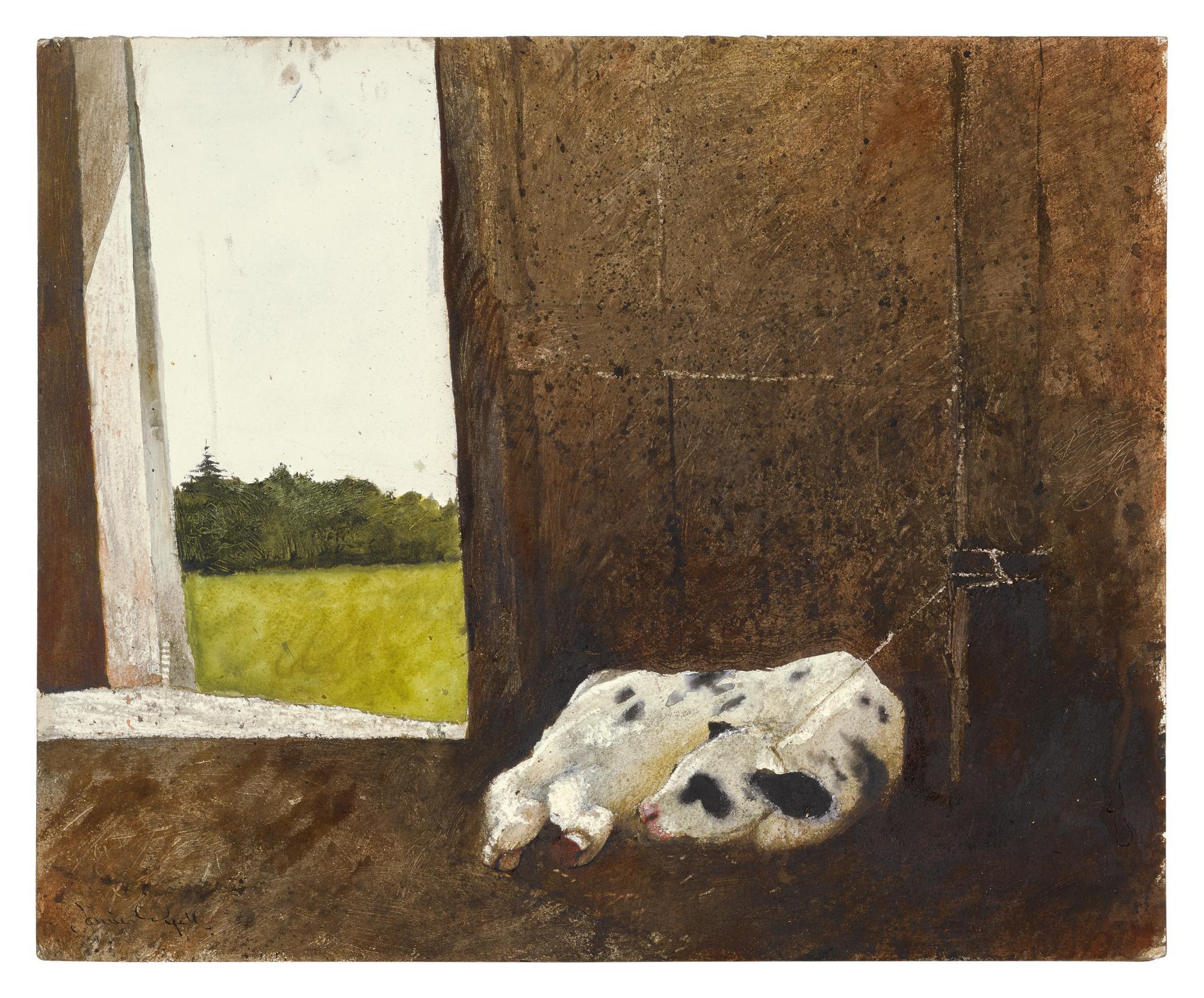 Jamie Wyeth - New Calf