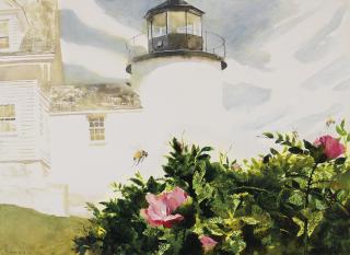 Jamie Wyeth - Rosa Rugosa