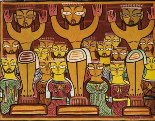 Jamini Roy - Crucifixion