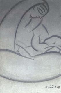 Jamini Roy - Mother And Child