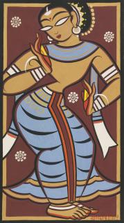 Jamini Roy - Untitled (Gopini)