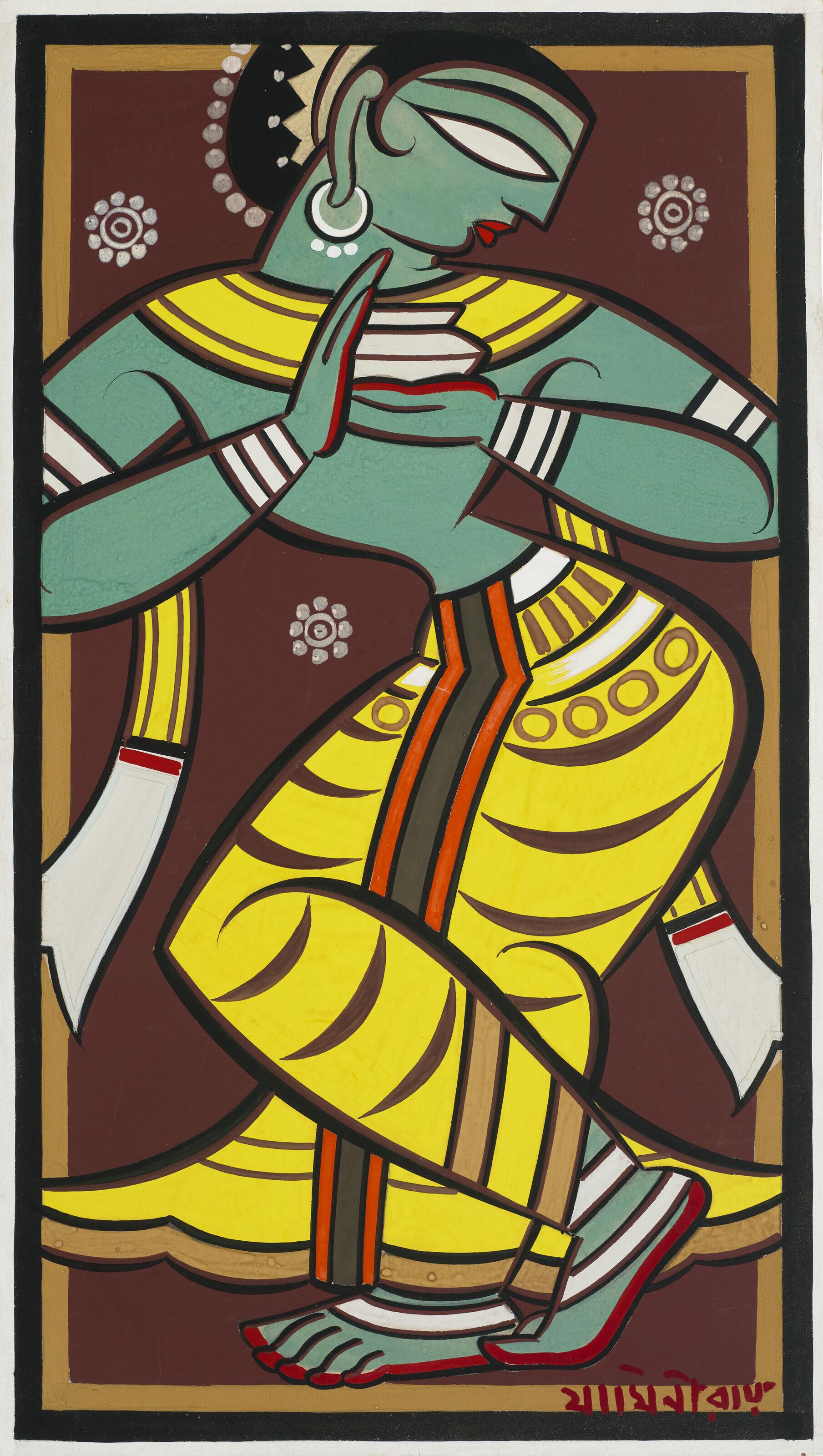Jamini Roy - Untitled (Gopini)