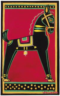 Jamini Roy - Untitled (Horse)