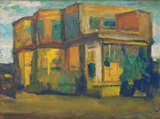 Jamini Roy - Untitled (House)